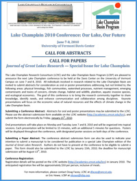 Lake Champlain Research Conference 2010